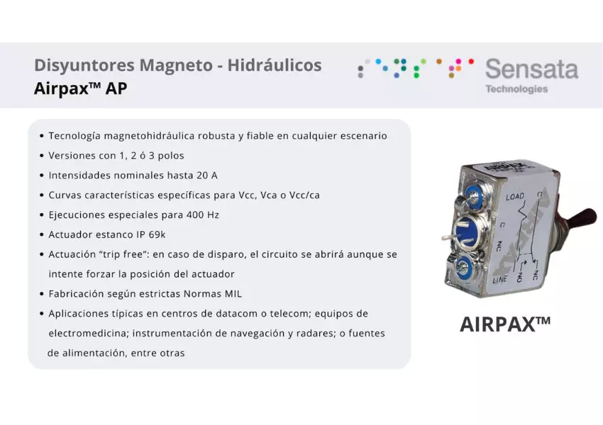 Presentamos los disyuntores Airpax™ AP ✅