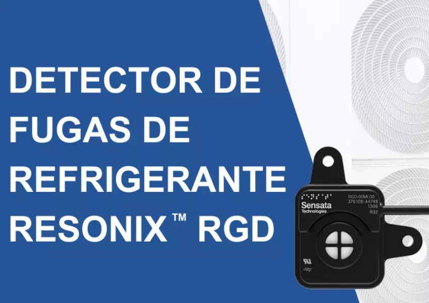 Nuevo detector de fugas de refrigerante ResonixTM de Sensata Technologies